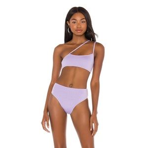 Frankie’s Bikinis Olivia Top in Lilac